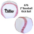 2" Miniature Baseball Kick Ball